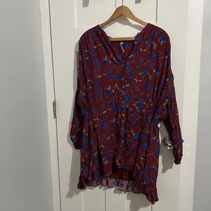 Free People Drop Waist Tunic